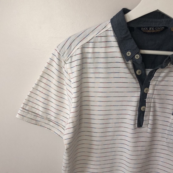 DUCK AND COVER YOUNG MAN POLO IN SIZE M - Picture 7 of 12